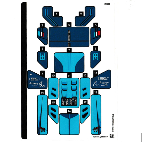 Sticker Sheet for Set 77253-1 (10115853)