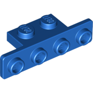 Bracket 1 x 2 - 1 x 4 [Rounded Corners] (10201)