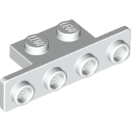 Bracket 1 x 2 - 1 x 4 [Rounded Corners] (10201)