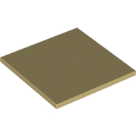 Tile 6 x 6 with Bottom Tubes (10202)