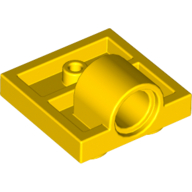 Plate Special 2 x 2 with 1 Pin Hole [Complete Underside Rib] (10247)