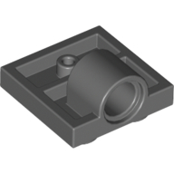 Plate Special 2 x 2 with 1 Pin Hole [Complete Underside Rib] (10247)
