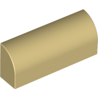 Brick Curved 1 x 4 x 1 1/3 No Studs (10314)
