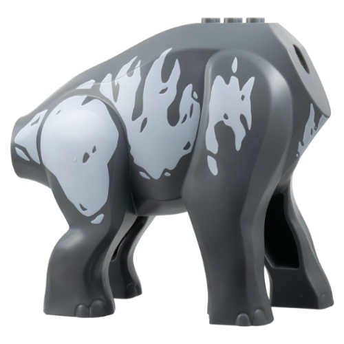 Animal, Dinosaur, Brachiosaurus Body with White Markings print (103471pr0002)