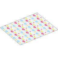 Duplo Blanket 8 x 10 with Pink / Medium Blue / Yellow Decorations print (103667pr0002)