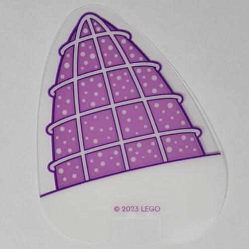 Cat Ear, Medium Lavender Windows Print (103917b)