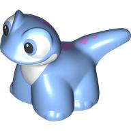 Duplo Animal Salamander with White Chest, Lavender Spots print (Bruni) (105012pr0001)