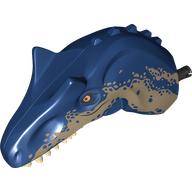 Animal Body Part, Dinosaur, Allosaurus Head with Dark Tan print (105151pr0001)