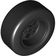 Wheel Rim 50 with Black Slick Tyre (105645pat0001)