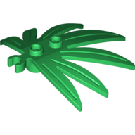 Plant, Leaves 6 x 5 Swordleaf with Clip [Thick Open O Clip] (10884)