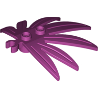 Plant, Leaves 6 x 5 Swordleaf with Clip [Thick Open O Clip] (10884)