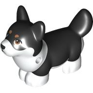 Animal, Dog, Corgi with Partially Black Fur print (109845pr0001)
