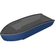 Boat 10 x 34 x 5 1/3 with Dark Bluish Grey Deck [Complete Assembly] (109847c01)