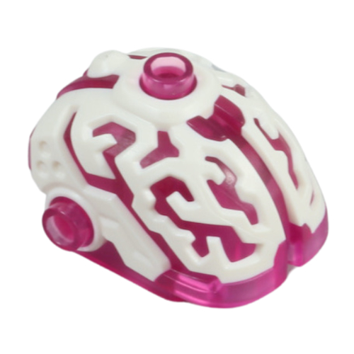 Cyber Brain with White Pattern (110049pat0001)