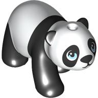 Animal, Panda, Adult with Bright Blue Eyes print (111383pat0001pr0001)
