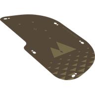 Sail, Rounded, Tan Triangles print (111581)