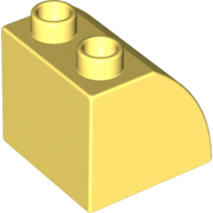 Duplo Brick 2 x 2 x 1 1/2 with Curved Top (11170)