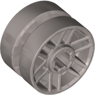 Wheel 14mm D. x 9.9mm with Centre Groove, Fake Bolts and 6 Spokes (11208)