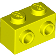 Brick Special 1 x 2 with 2 Studs on 1 Side (11211)