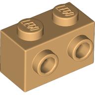 Brick Special 1 x 2 with 2 Studs on 1 Side (11211)