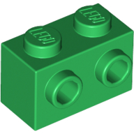 Brick Special 1 x 2 with 2 Studs on 1 Side (11211)