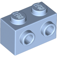 Brick Special 1 x 2 with 2 Studs on 1 Side (11211)