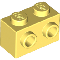 Brick Special 1 x 2 with 2 Studs on 1 Side (11211)