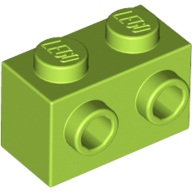 Brick Special 1 x 2 with 2 Studs on 1 Side (11211)