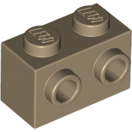 Brick Special 1 x 2 with 2 Studs on 1 Side (11211)