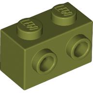 Brick Special 1 x 2 with 2 Studs on 1 Side (11211)