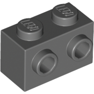 Brick Special 1 x 2 with 2 Studs on 1 Side (11211)