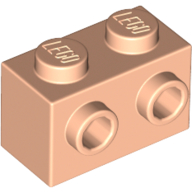 Brick Special 1 x 2 with 2 Studs on 1 Side (11211)
