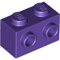 Brick Special 1 x 2 with 2 Studs on 1 Side (11211)