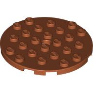Plate Round 6 x 6 with Hole (11213)