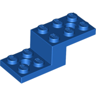 Bracket 5 x 2 x 1 1/3 with Holes, Pin Bottom (11215)