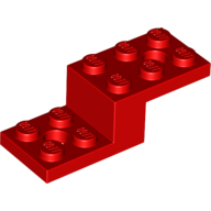 Bracket 5 x 2 x 1 1/3 with Holes, Pin Bottom (11215)