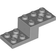 Bracket 5 x 2 x 1 1/3 with Holes, Pin Bottom (11215)