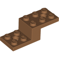 Bracket 5 x 2 x 1 1/3 with Holes, Pin Bottom (11215)