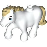 Animal, Pony with Tan Mane, Tail pattern (112160pat0003)