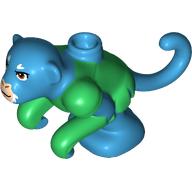 Creature, Flying Monkey with Green Arms, Body, Light Nougat Snout print (112409pr0001)