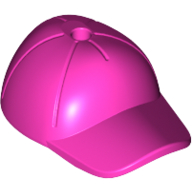 Hat / Cap Short Curved Bill with Seams and Hole on Top (11303)