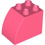 Duplo Brick 2 x 3 x 2 with Curved Top (11344)