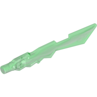 Weapon Sword with Jagged Edges and Marbled White Pattern (11439pat0003)