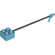 Duplo Brick, 2x2 with Black Hose and Nozzle (114476c01)