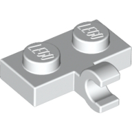 Plate Special 1 x 2 with Clip Horizontal on Side (11476)
