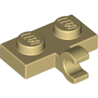 Plate Special 1 x 2 with Clip Horizontal on Side (11476)