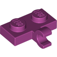 Plate Special 1 x 2 with Clip Horizontal on Side (11476)