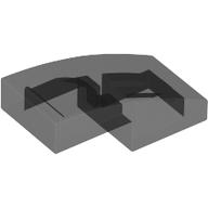 Slope Curved 2 x 1 No Studs [1/2 Bow] (11477)