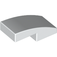 Slope Curved 2 x 1 No Studs [1/2 Bow] (11477)