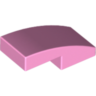 Slope Curved 2 x 1 No Studs [1/2 Bow] (11477)